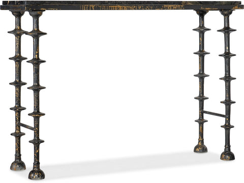 Hooker Furniture Living Room Melange Darcie Stone Top Hall Console