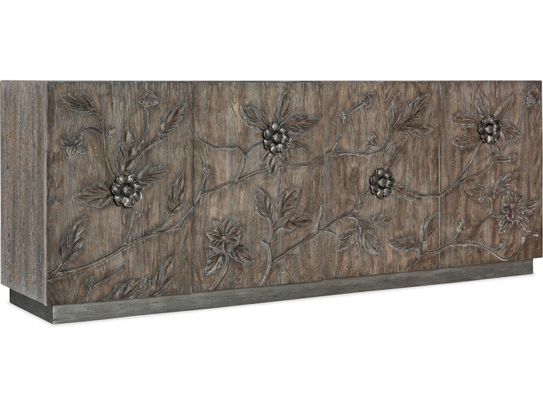 Hooker Furniture Living Room Melange Florence Four Door Credenza