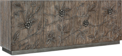 Hooker Furniture Living Room Melange Florence Four Door Credenza