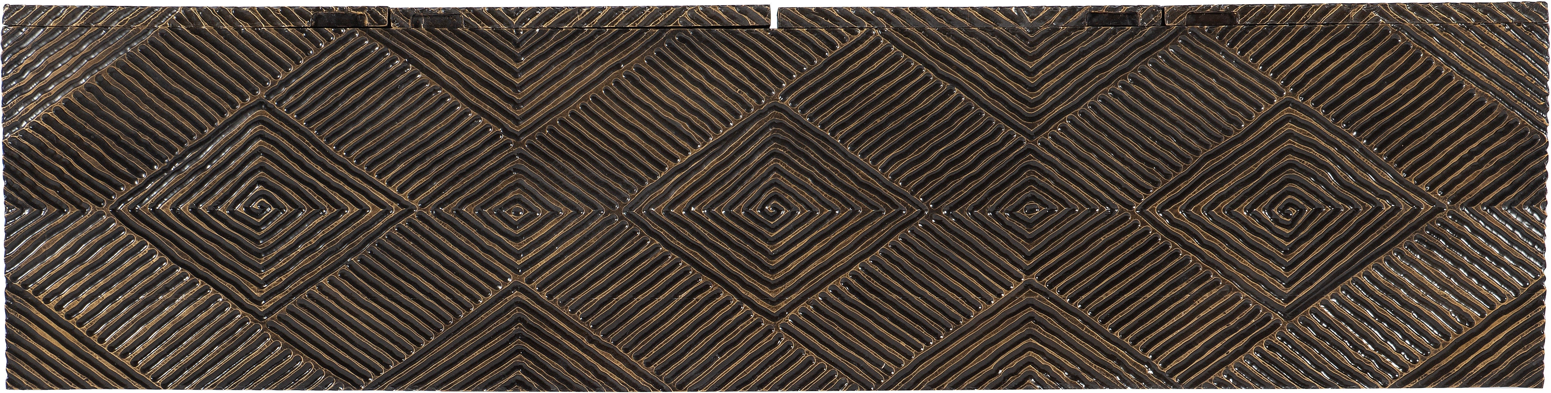 Hooker Furniture Living Room Melange Marcellus Four Door Credenza