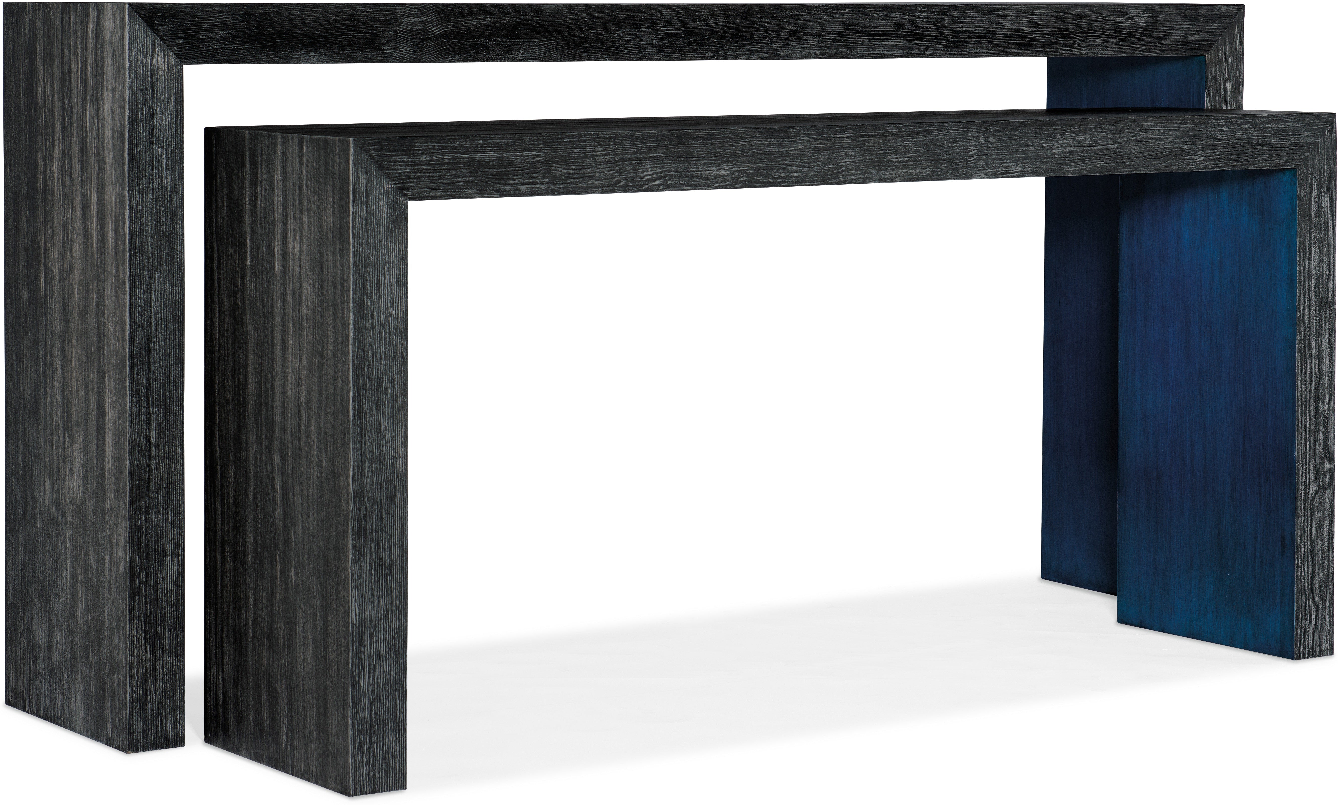 Hooker Furniture Living Room Melange Halen Nesting Sofa Tables