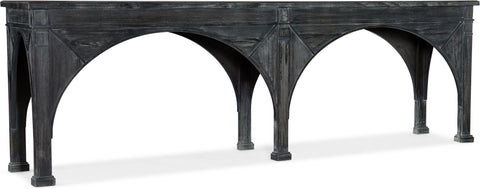 Hooker Furniture Living Room Melange Thunber Sofa Console