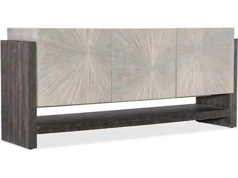 Hooker Furniture Living Room Melange Ground Perspective Credenza