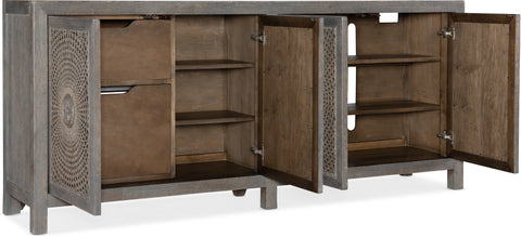 Hooker Furniture Living Room Melange Emmett Entertainment Console