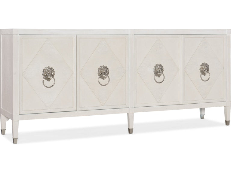 Hooker Furniture Living Room Melange Leo Four Door Credenza