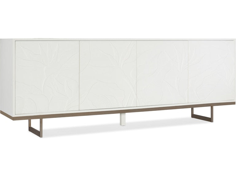 Hooker Furniture Living Room Melange Passerine Four Door Credenza