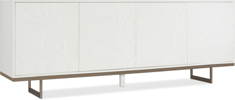 Hooker Furniture Living Room Melange Passerine Four Door Credenza