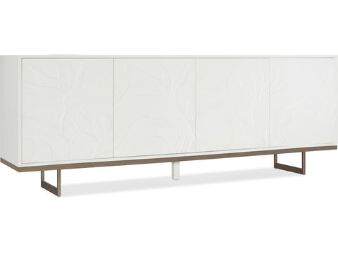 Hooker Furniture Living Room Melange Passerine Four Door Credenza
