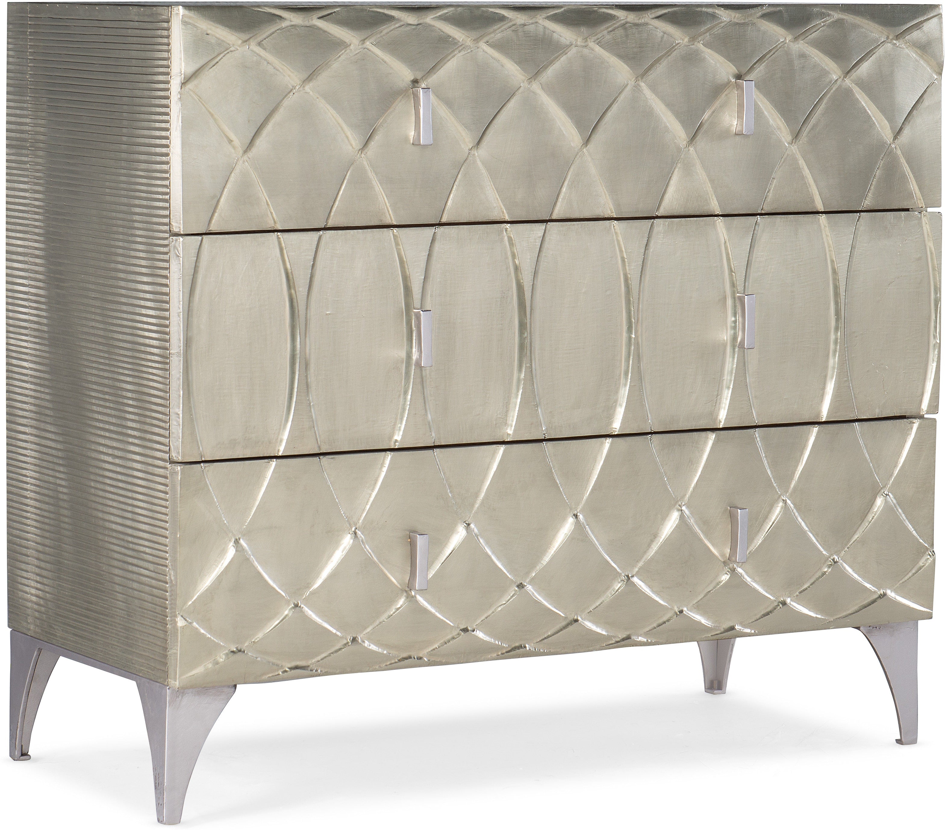 Hooker Furniture Living Room Melange Mathilda Three Drawer Chest