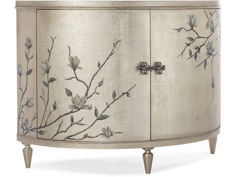 Hooker Furniture Living Room Melange Marguerite Two Door Demilune Chest