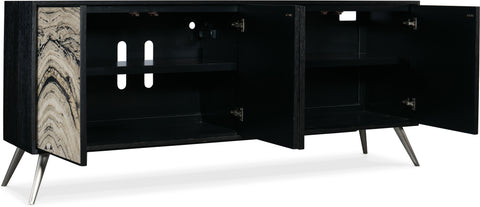 Hooker Furniture Living Room Melange Rockee Four Door Credenza