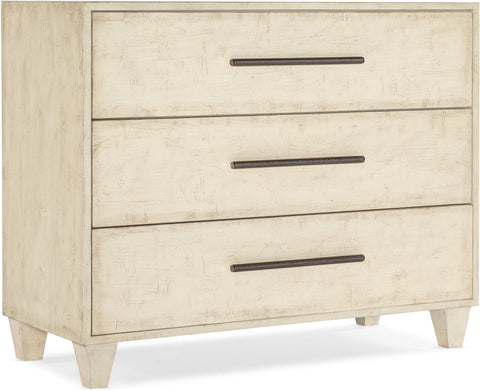 Hooker Furniture Living Room Melange Saffron Three Drawer Chest