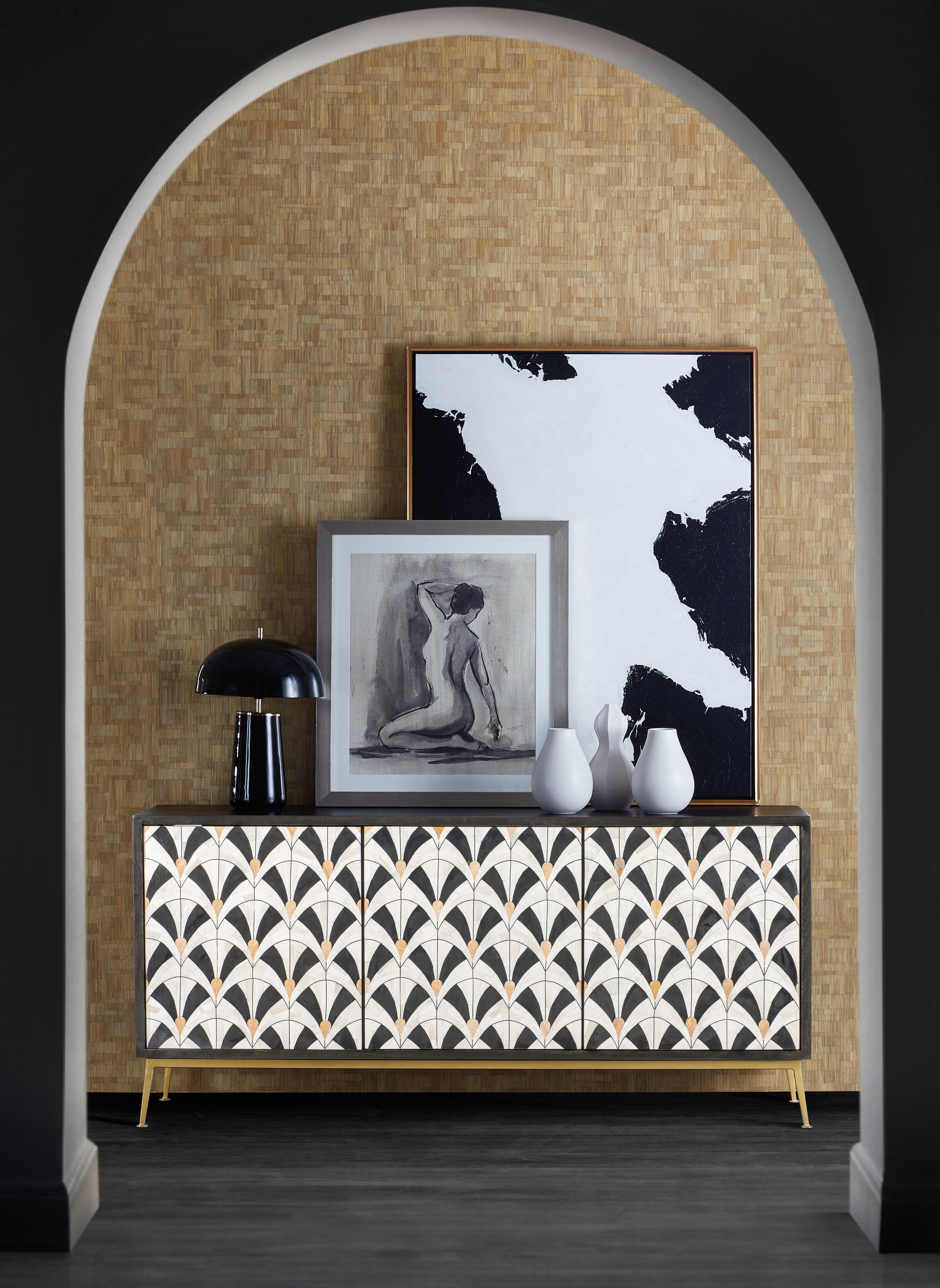 Hooker Furniture Living Room Melange Renee Credenza