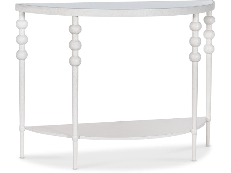 Hooker Furniture Living Room Melange On the Bright Side Demilune Console
