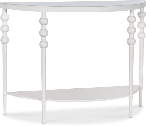 Hooker Furniture Living Room Melange On the Bright Side Demilune Console