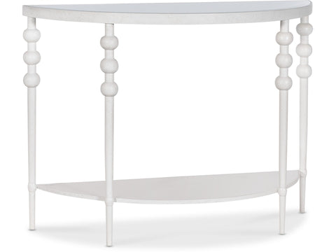 Hooker Furniture Living Room Melange On the Bright Side Demilune Console
