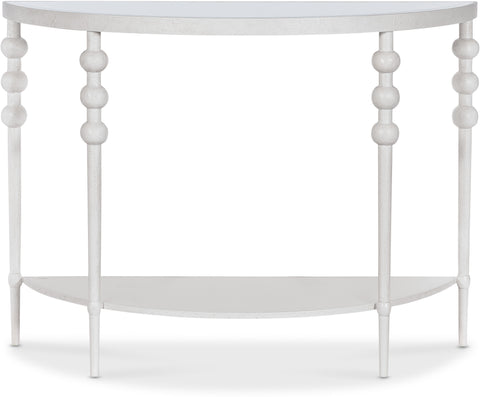 Hooker Furniture Living Room Melange On the Bright Side Demilune Console