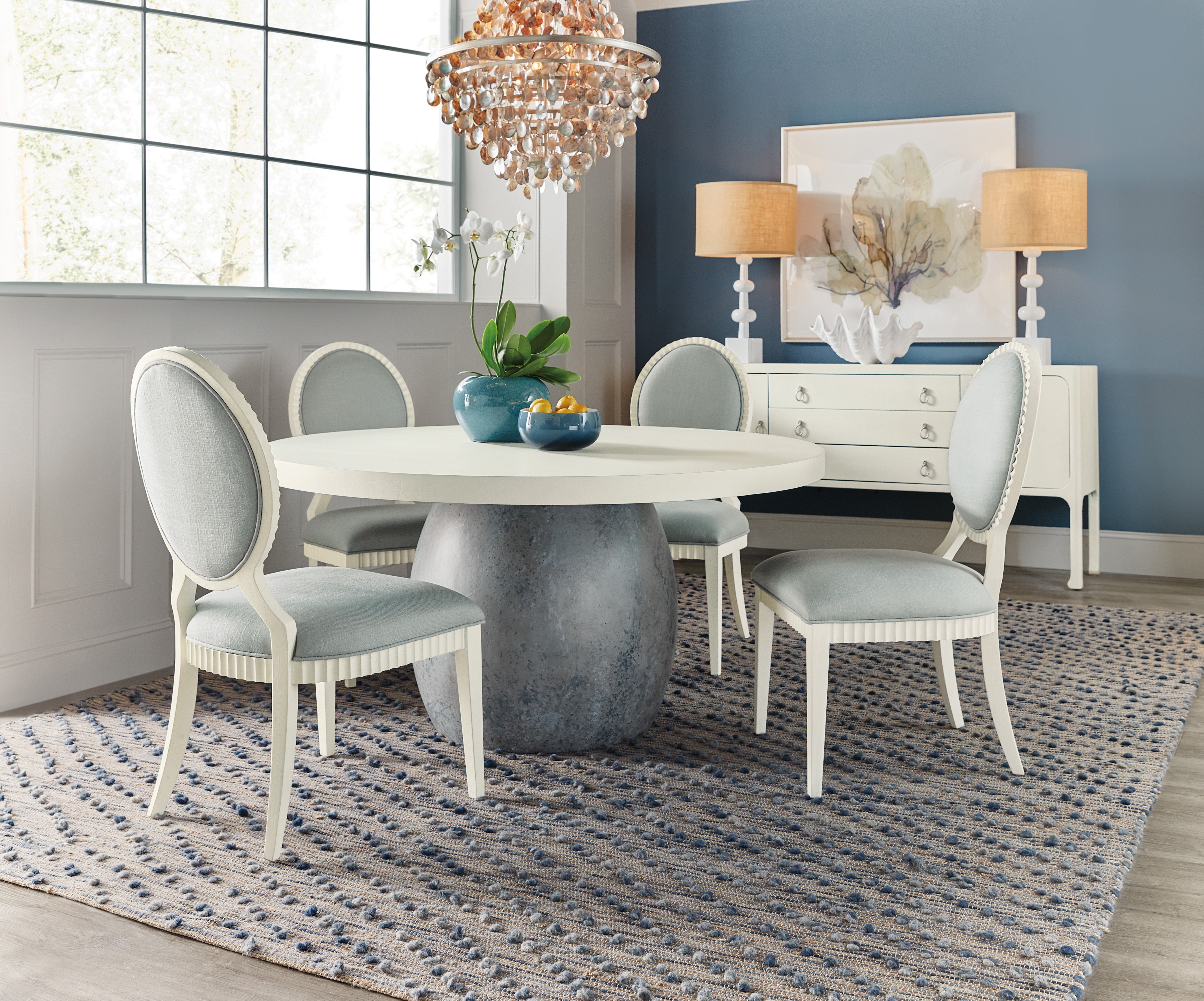 Hooker Furniture Casual Dining Serenity Laguna Round Dining Table