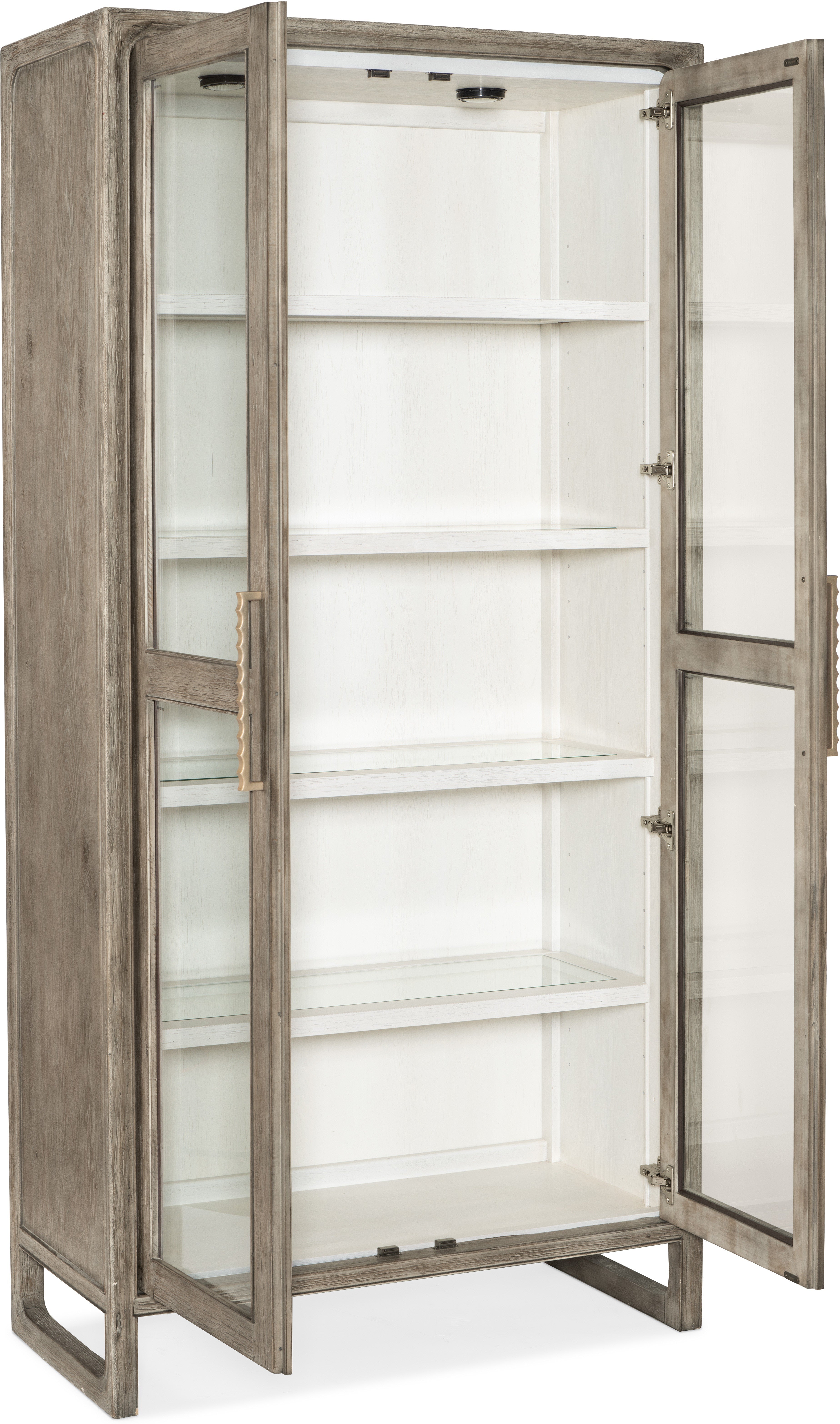 Hooker Furniture Casual Dining Serenity Sanderling Display Cabinet