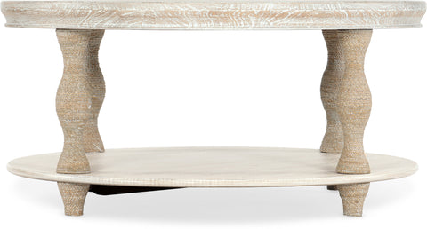 Hooker Furniture Living Room Serenity Bahari Round Cocktail Table