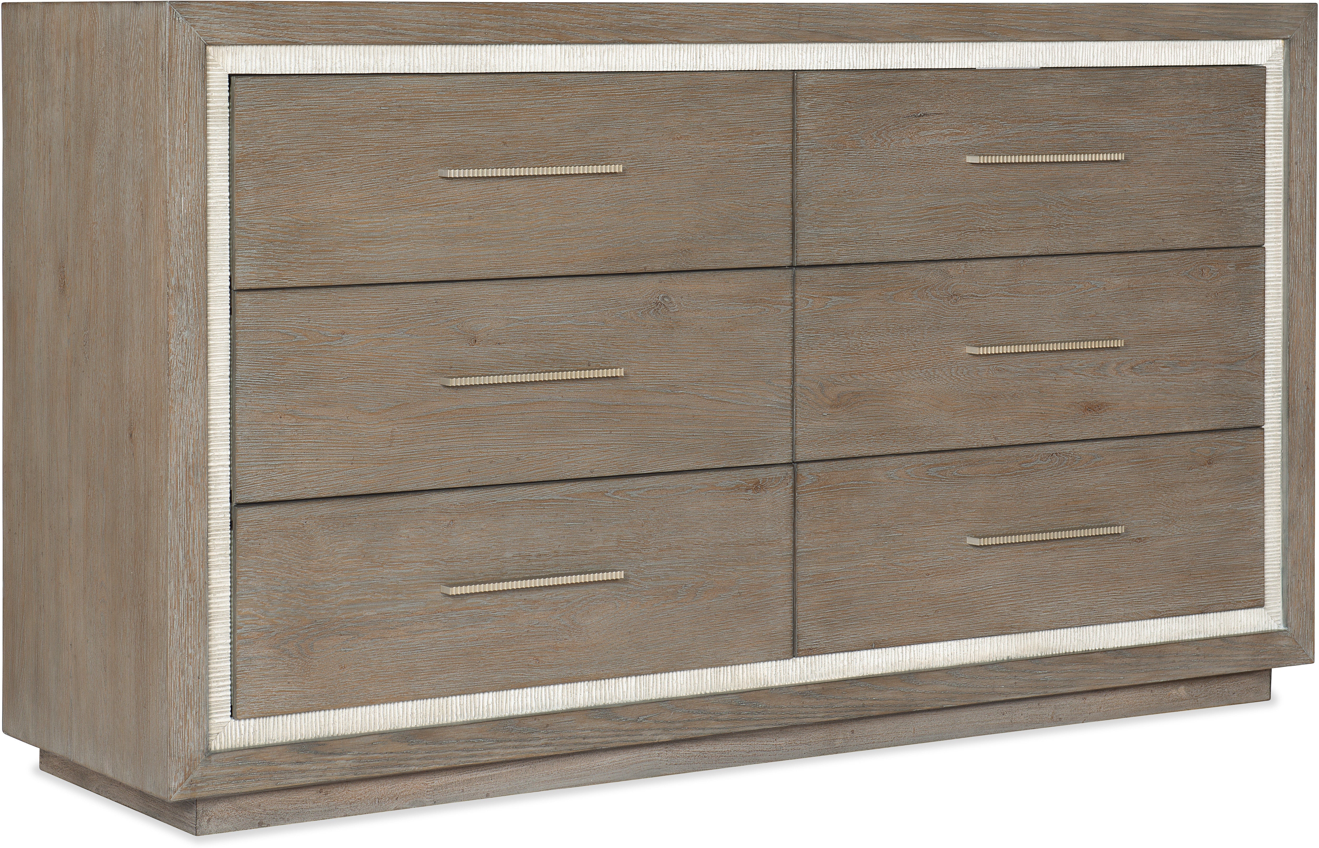 Hooker Furniture Bedroom Serenity Mainstay Six Drawer Dresser