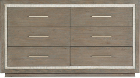 Hooker Furniture Bedroom Serenity Mainstay Six Drawer Dresser