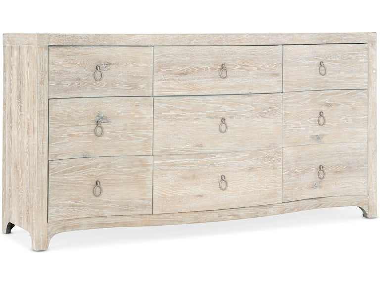 Hooker Furniture Bedroom Serenity Harbour Nine Drawer Dresser
