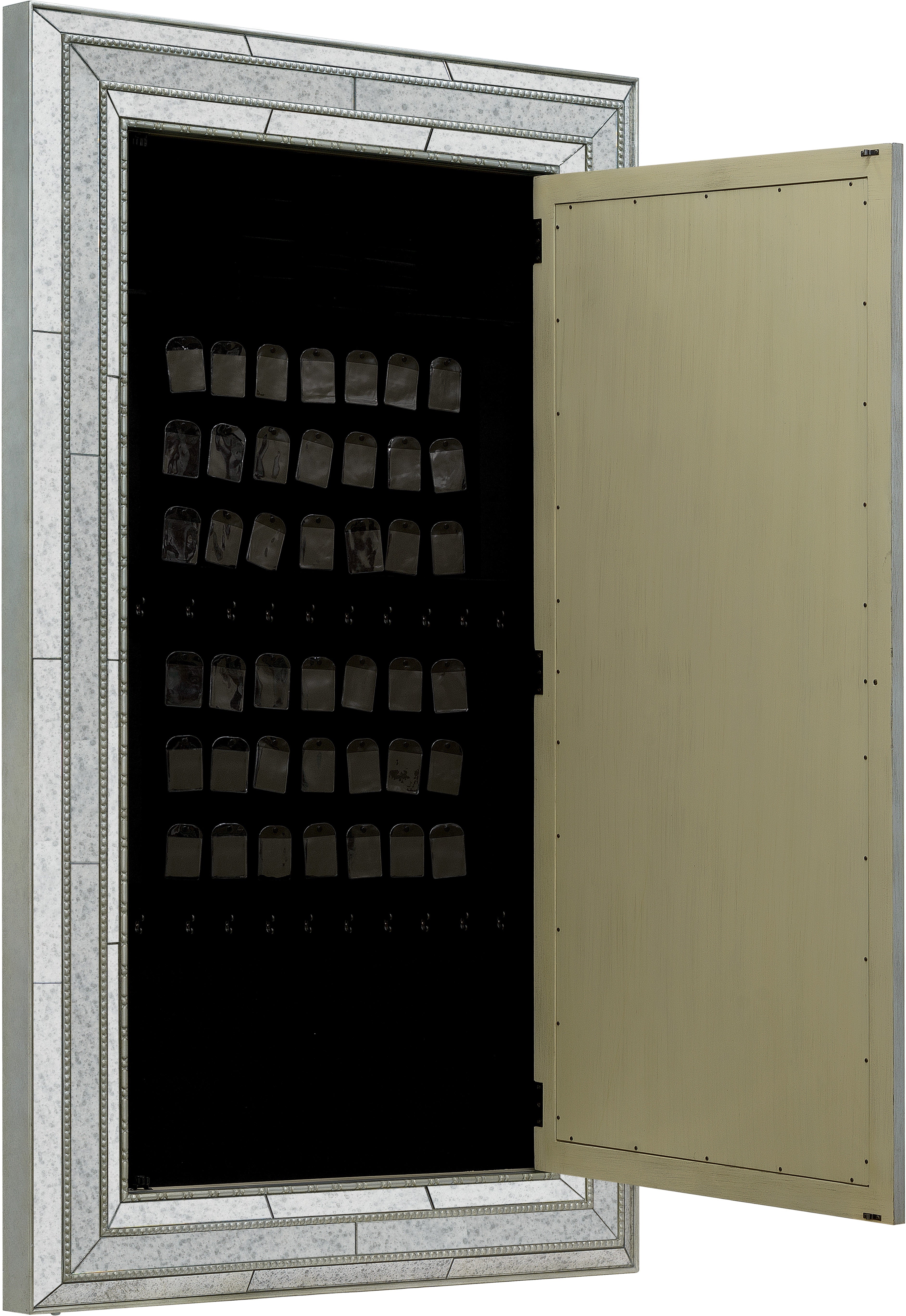 Hooker Furniture Melange Glamour Floor Mirror w/Jewelry Armoire Storage