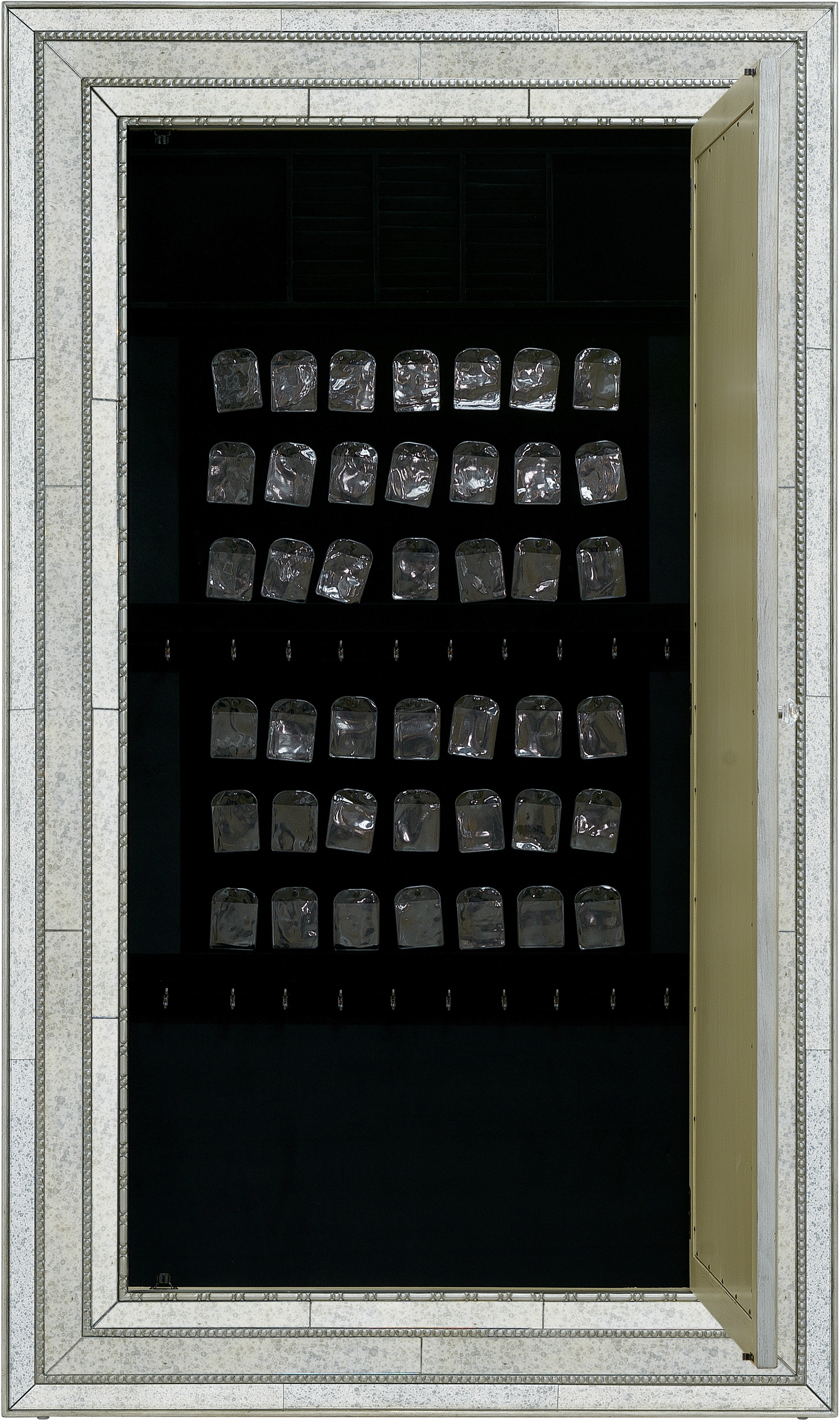 Hooker Furniture Melange Glamour Floor Mirror w/Jewelry Armoire Storage