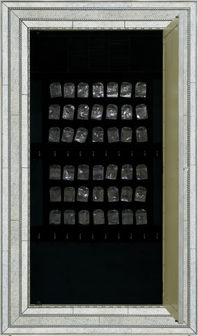 Hooker Furniture Melange Glamour Floor Mirror w/Jewelry Armoire Storage