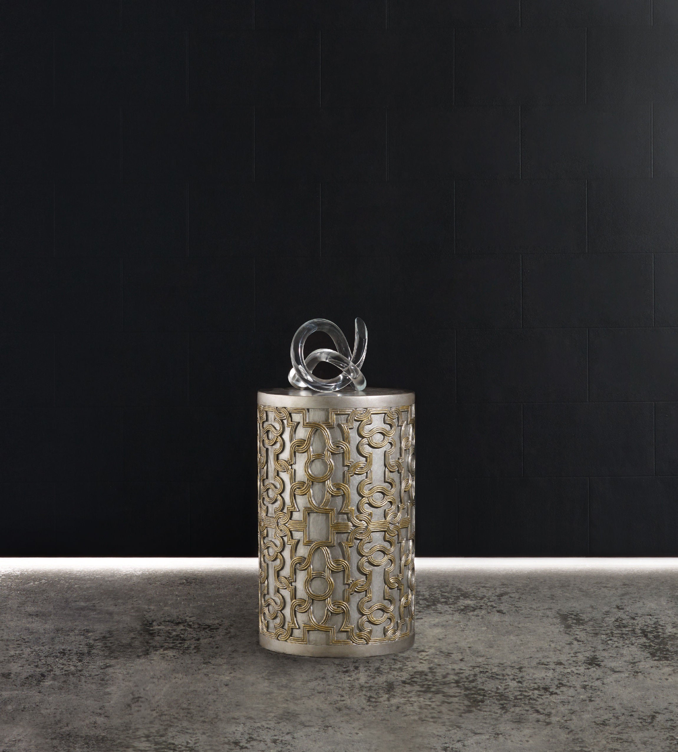 Hooker Furniture Living Room Melange Gia Drum Table