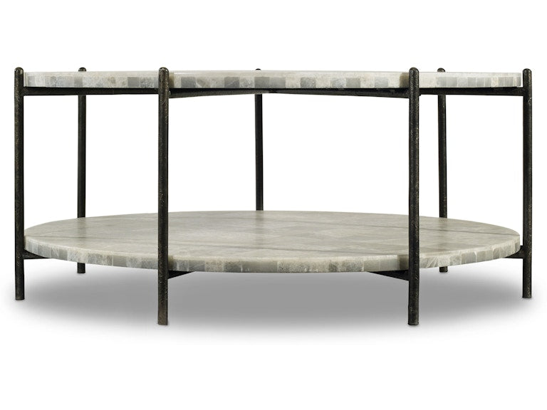 Hooker Furniture Living Room Melange Blythe Cocktail Table