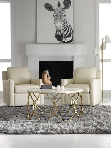 Hooker Furniture Living Room Melange Corrina Cocktail Table