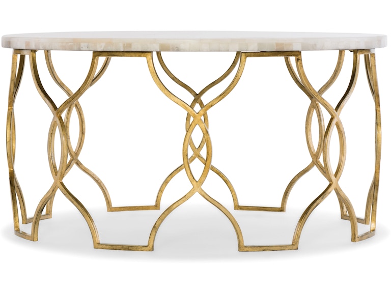 Hooker Furniture Living Room Melange Corrina Cocktail Table