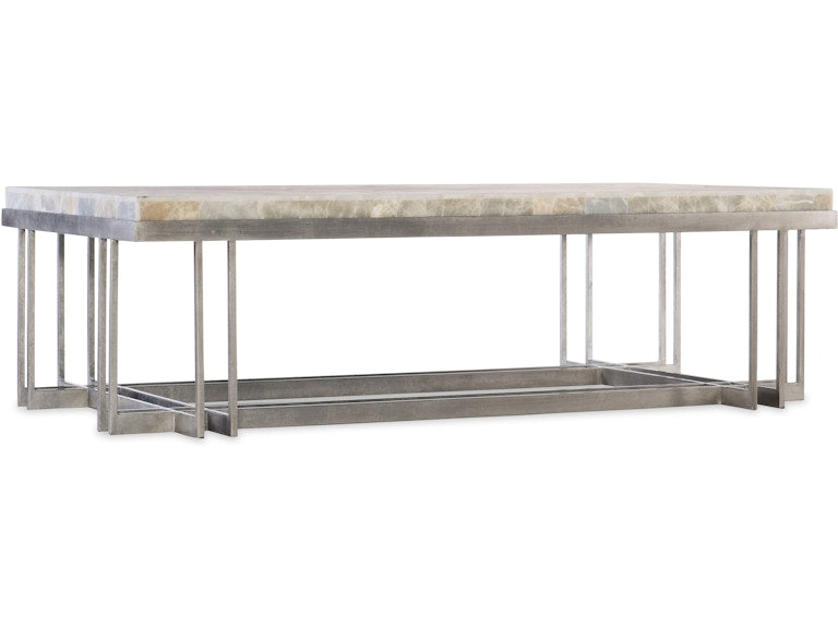 Hooker Furniture Living Room Melange Marin Rectangle Cocktail Table