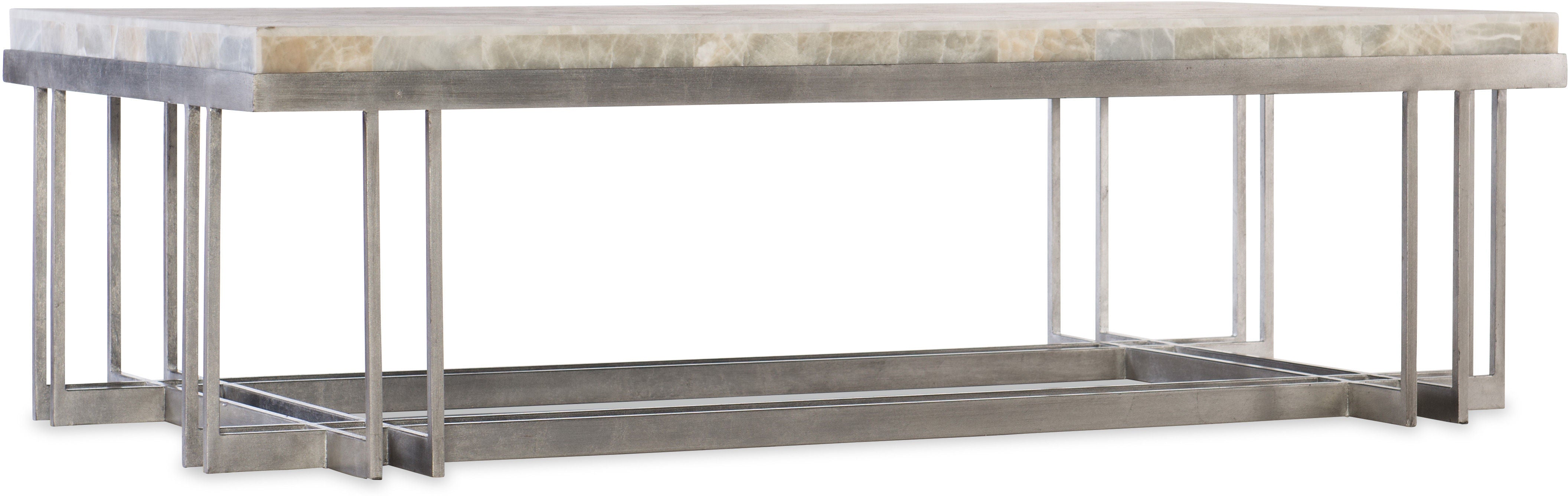 Hooker Furniture Living Room Melange Marin Rectangle Cocktail Table