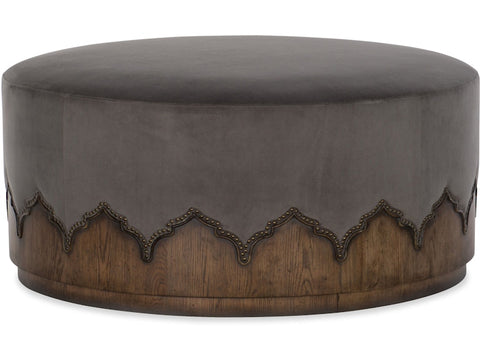 Hooker Furniture Living Room Melange Meyers Cocktail Ottoman