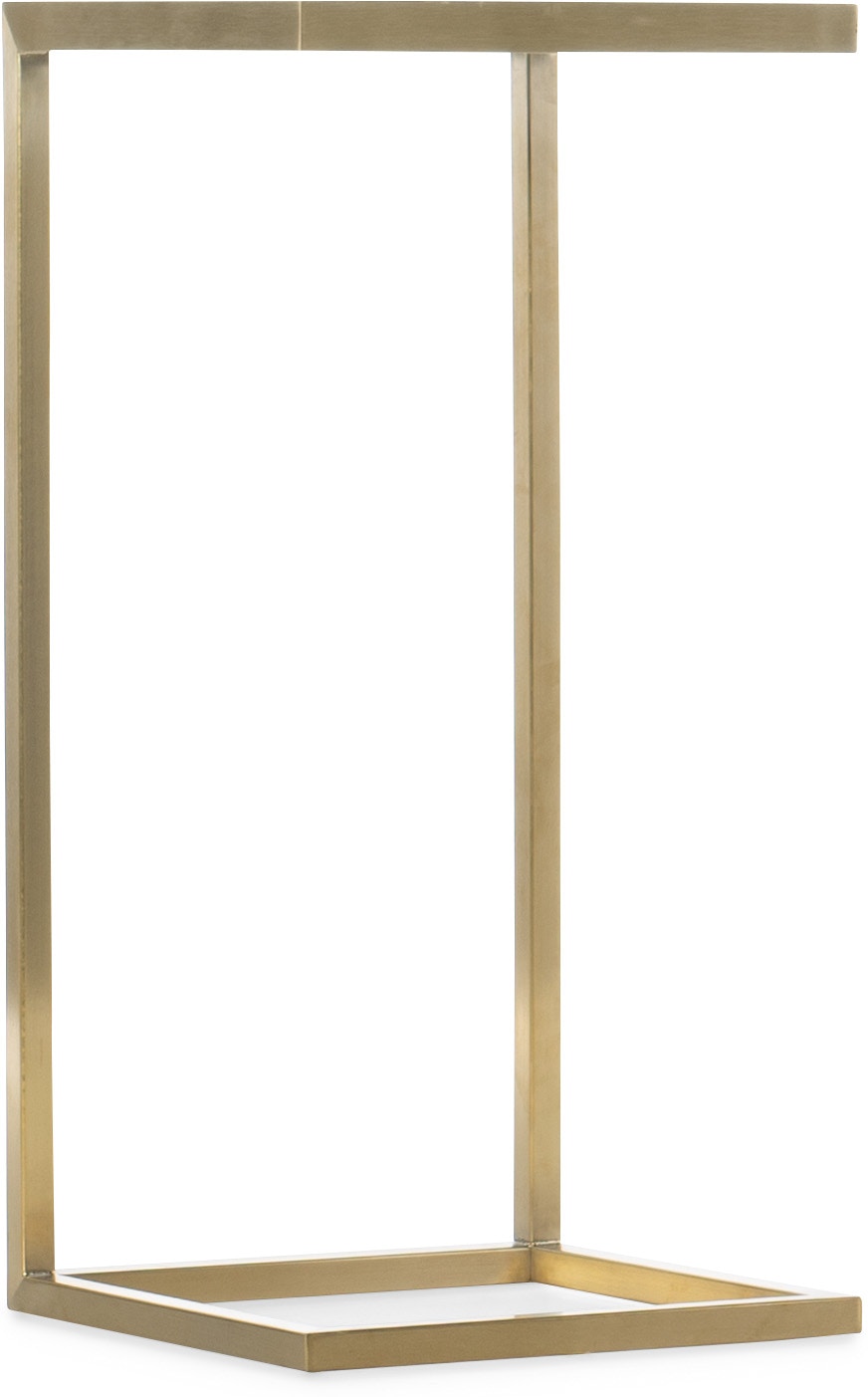 Hooker Furniture Living Room Melange Holmes C-Shaped Accent Table