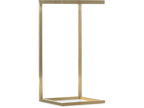 Hooker Furniture Living Room Melange Holmes C-Shaped Accent Table