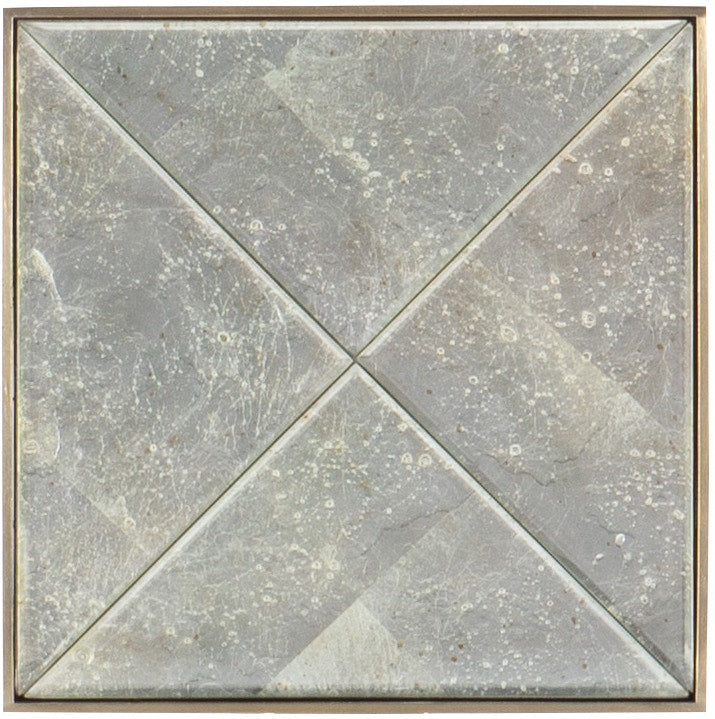 Hooker Furniture Living Room Melange Holmes C-Shaped Accent Table