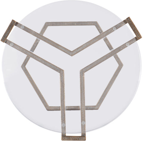 Hooker Furniture Living Room Melange Grove Round End Table