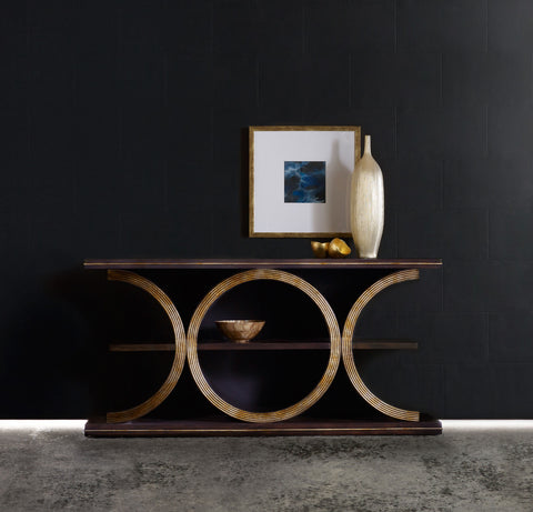 Hooker Furniture Living Room Melange Presidio Console Table