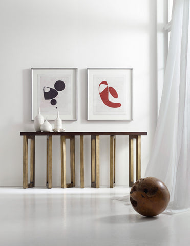 Hooker Furniture Living Room Melange Connelly Hall Console