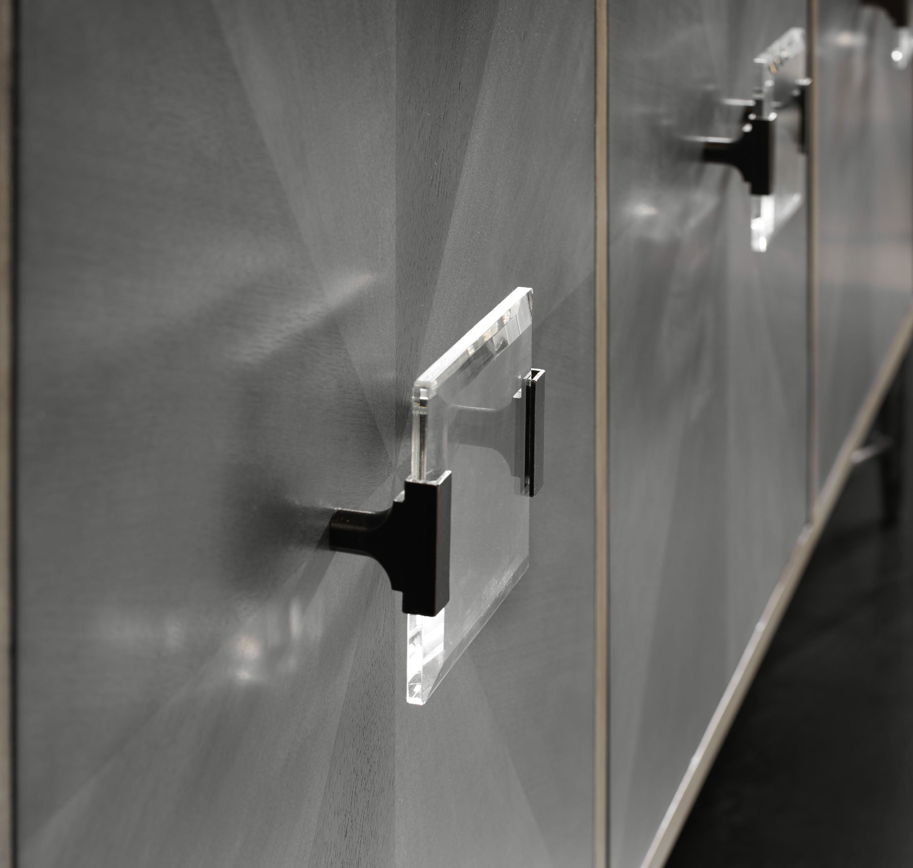 Hooker Furniture Living Room Melange Zola Four-Door Credenza