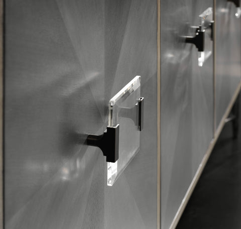 Hooker Furniture Living Room Melange Zola Four-Door Credenza