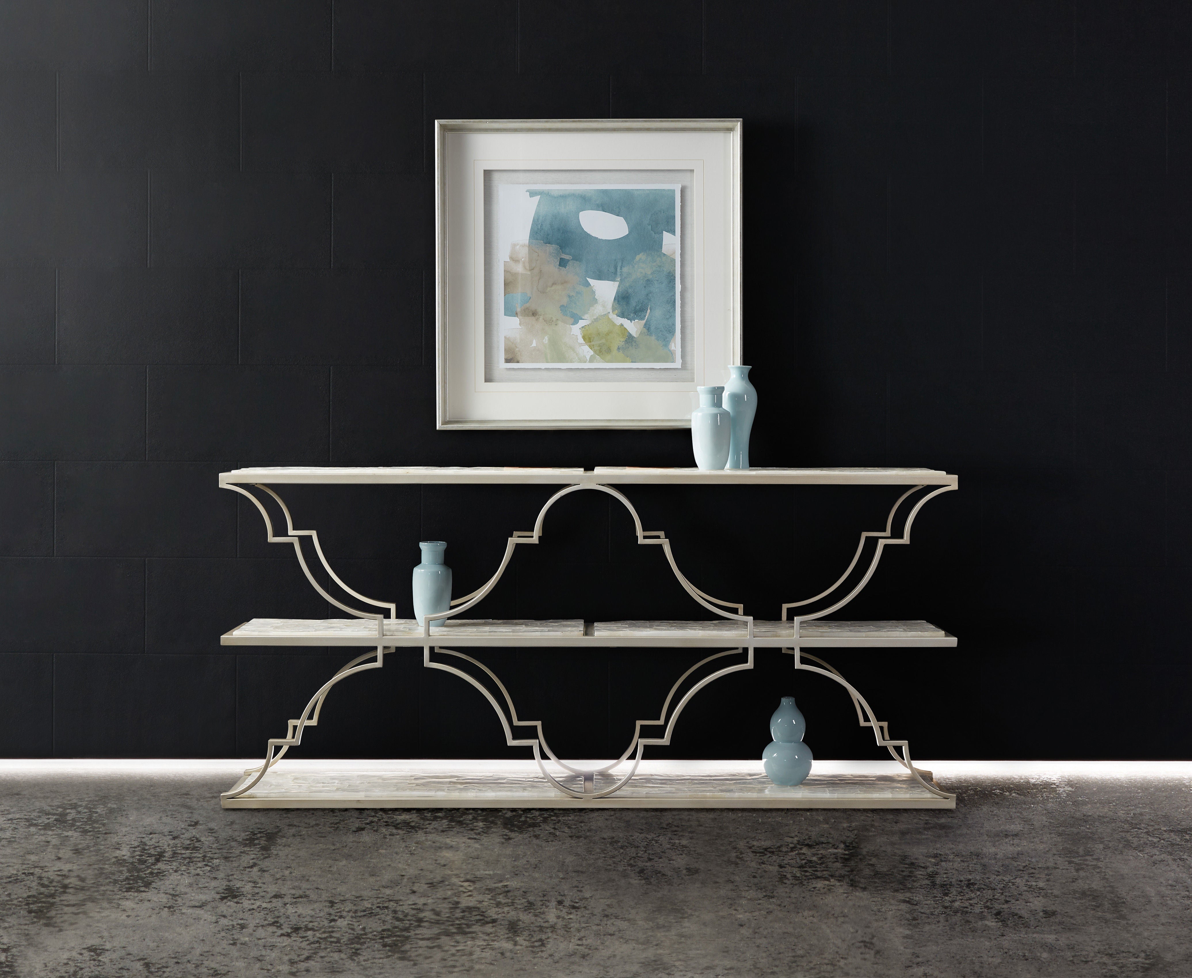Hooker Furniture Living Room Melange Golden Gate Console