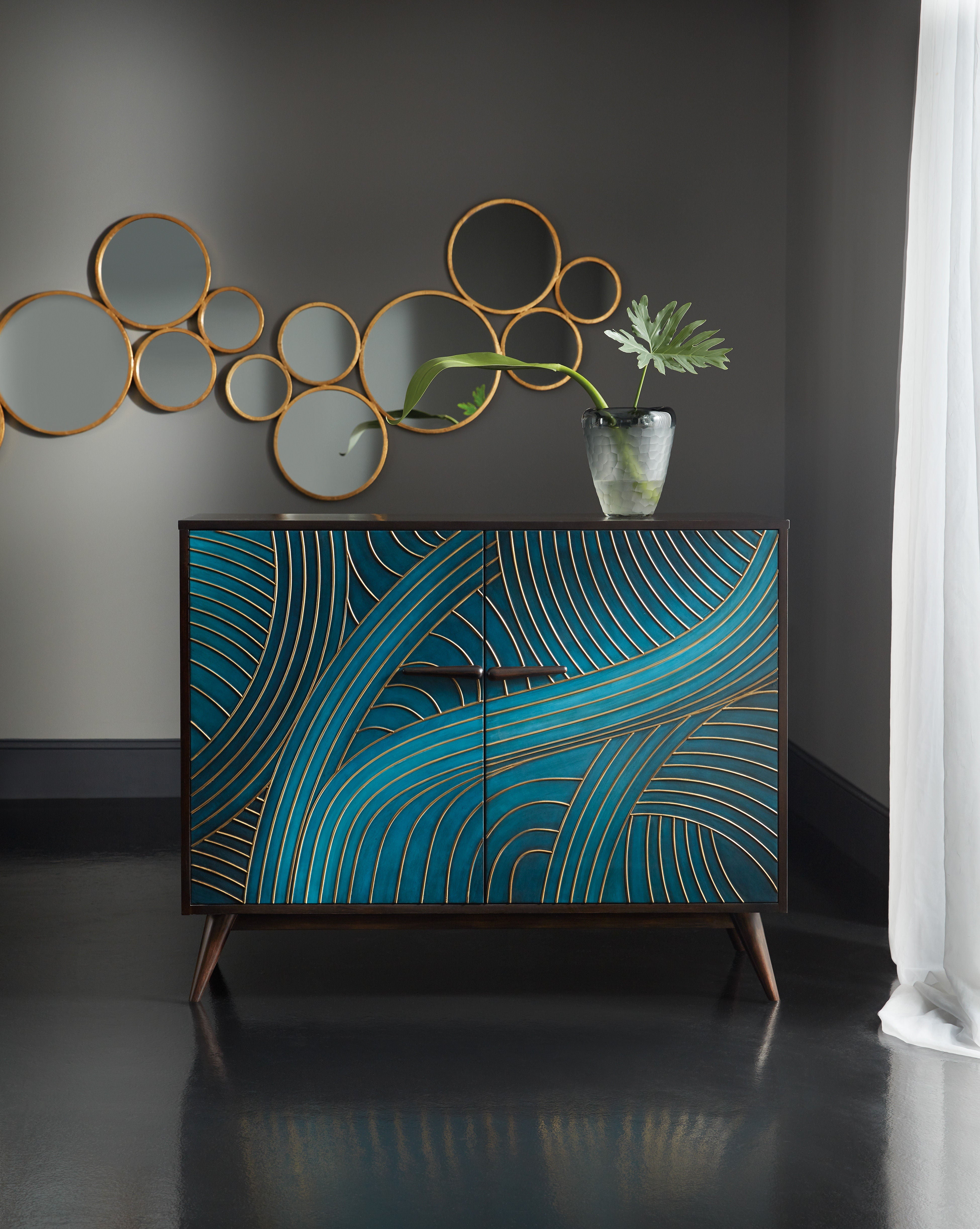 Hooker Furniture Living Room Melange Esperanza Two-Door Chest