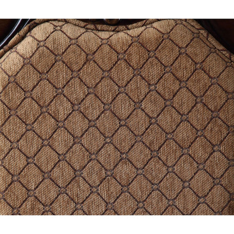 Chateau De Ville Fabric & Espresso Side Chair Model 64077A By ACME Furniture