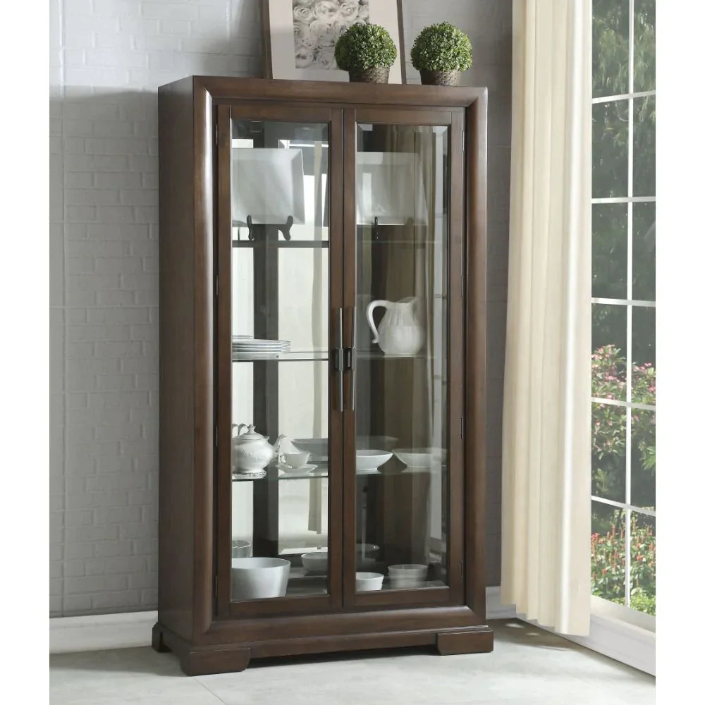 Selma Tobacco Curio Model 64093 By ACME Furniture