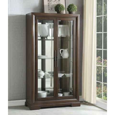 Selma Tobacco Curio Model 64093 By ACME Furniture